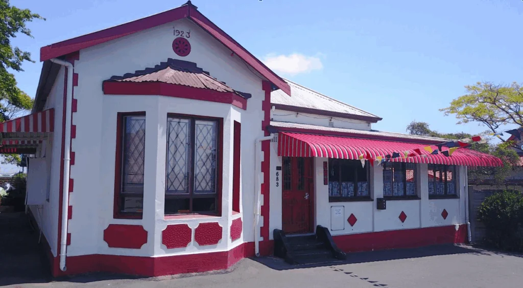 The Scamps Pre Primary School heritage building, established 1983, at 683 Stella Road Escombe