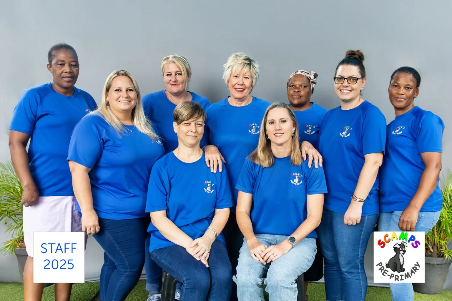 The Scamps Pre Primary staff team of 2025